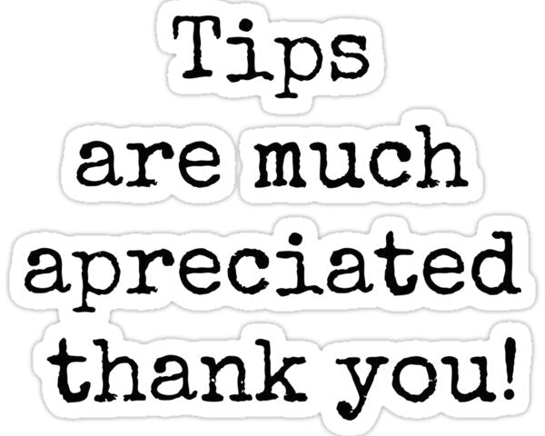 Tip your delivery driver!