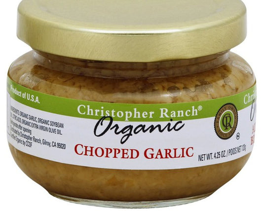 Christopher Ranch Organic Chopped Garlic (4.25 oz.)