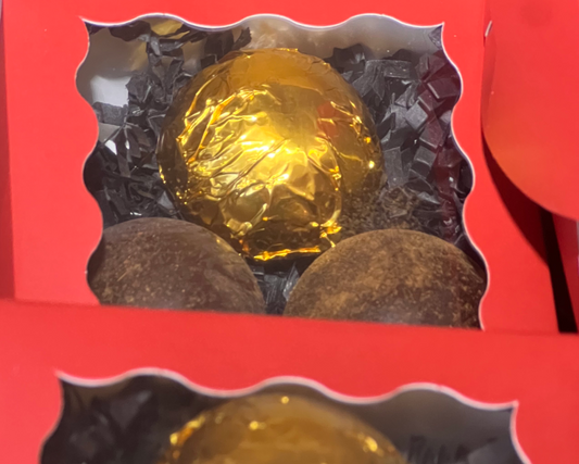 Resting Witch Face Truffle Box (CBD truffles)